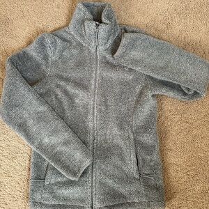 The North Face Women's Gray Teddy Jacket